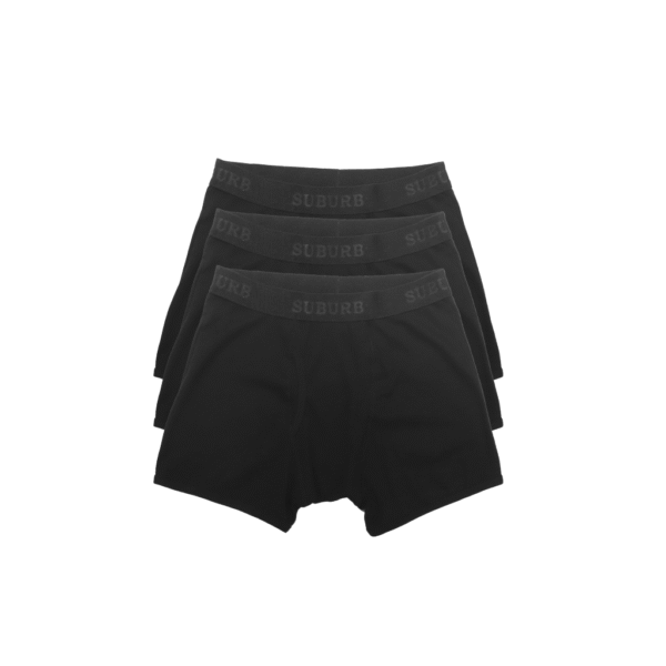 SUBURB ENTREGA 3 25 - 45010001 PRETO FRENTE BOXER BRIEFS 3 PACK