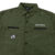 SLASH BUTTON-UP IN GREEN