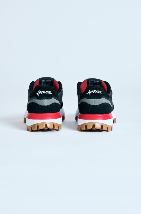 TENIS PRO RUNNER X APPROVE PRETO E VERMELHO
