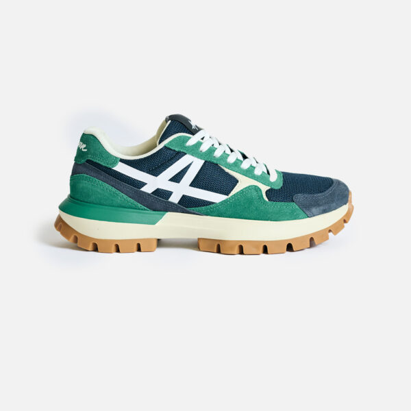TENIS PRO RUNNER X APPROVE VERDE E AZUL