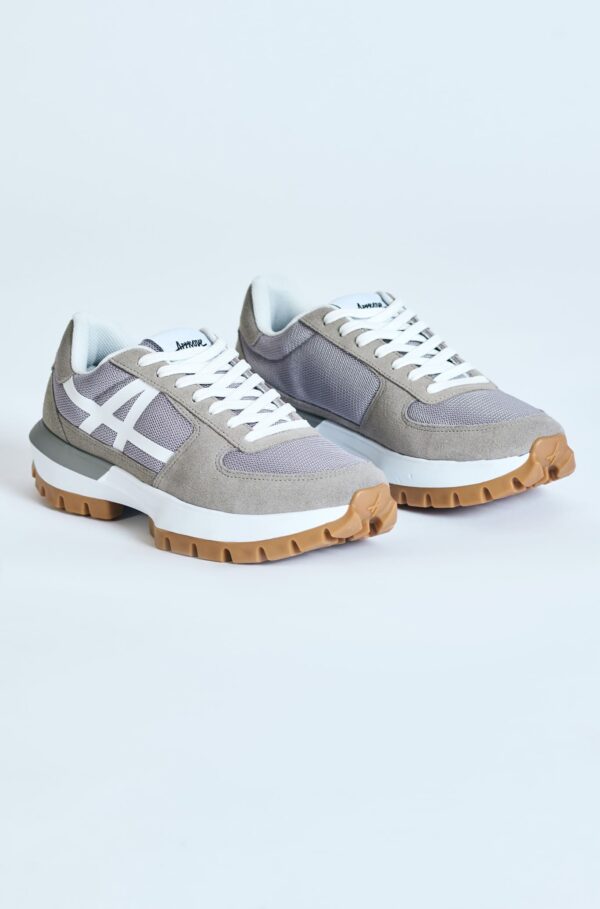 TENIS STEP RUNNER X APPROVE CINZA E BRANCO