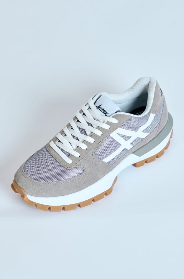 TENIS STEP RUNNER X APPROVE CINZA E BRANCO