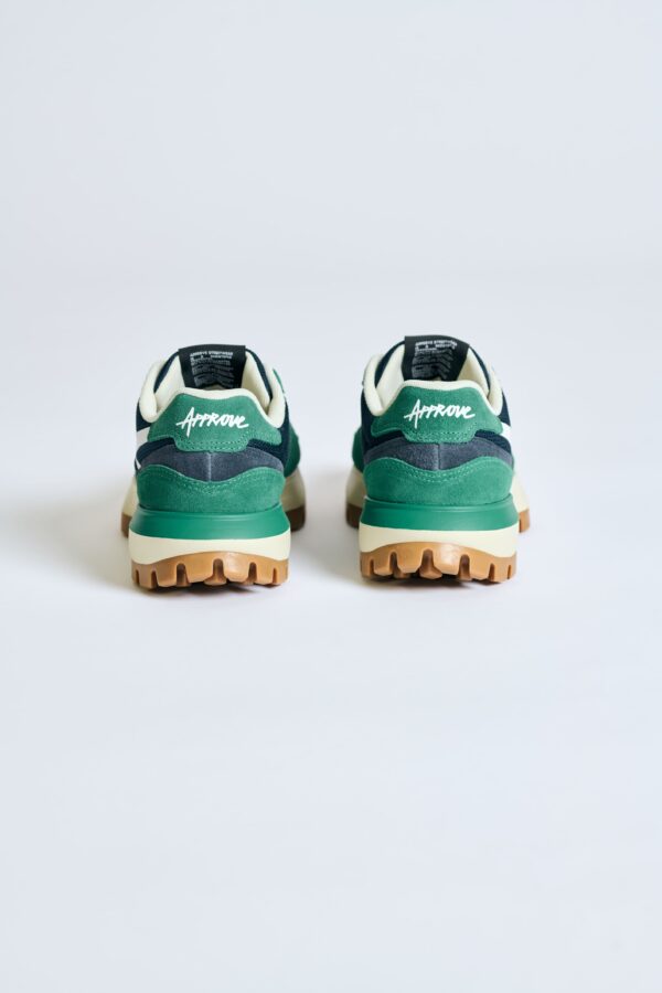 TENIS PRO RUNNER X APPROVE VERDE E AZUL