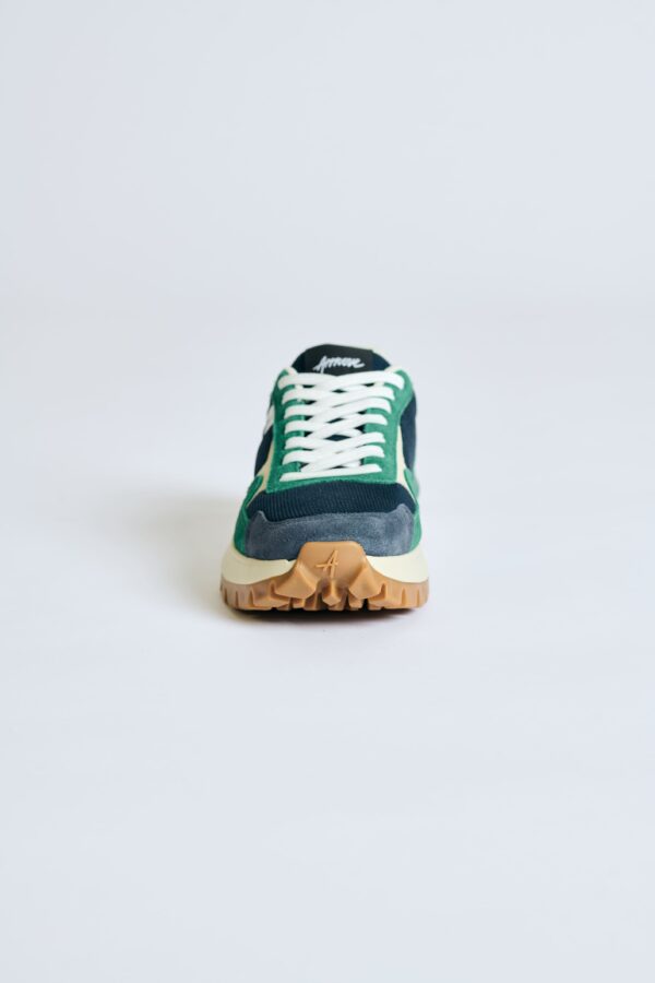 TENIS PRO RUNNER X APPROVE VERDE E AZUL