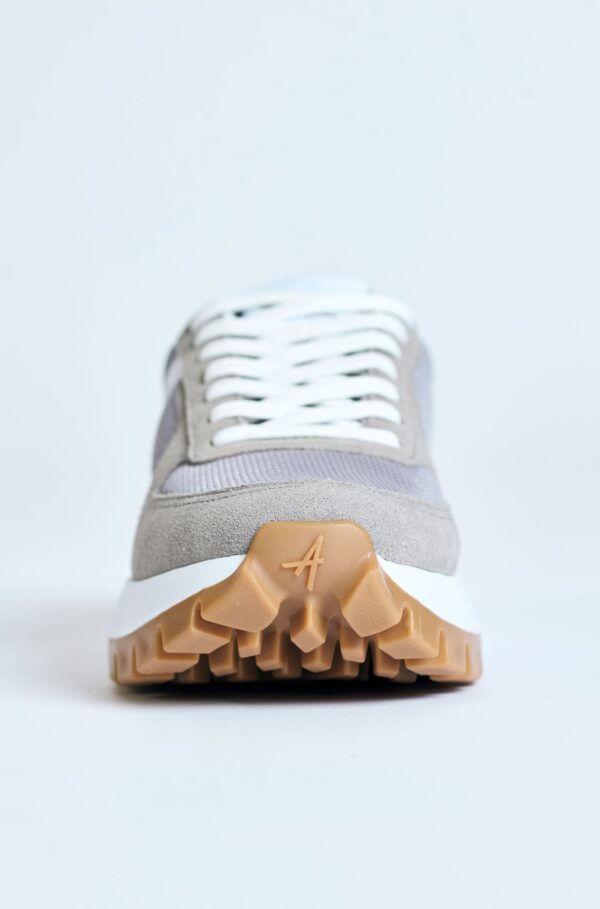 TENIS STEP RUNNER X APPROVE CINZA E BRANCO