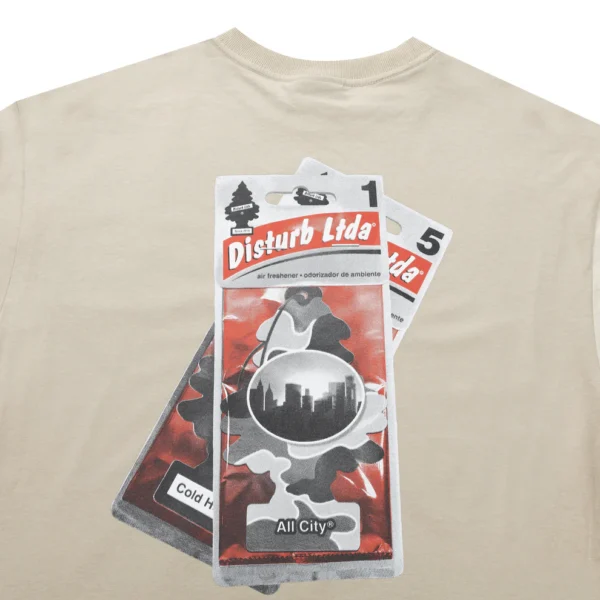 AIR FRESHNER T-SHIRT IN BEIGE