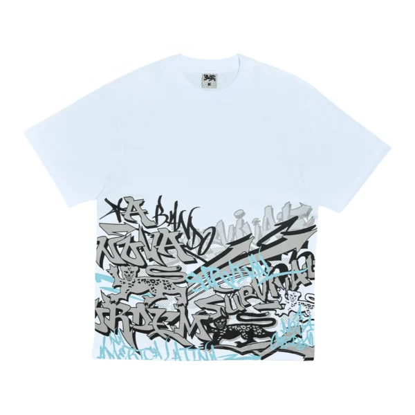 CAMISETA SURVIVAL GRAFITTI [BRANCA]