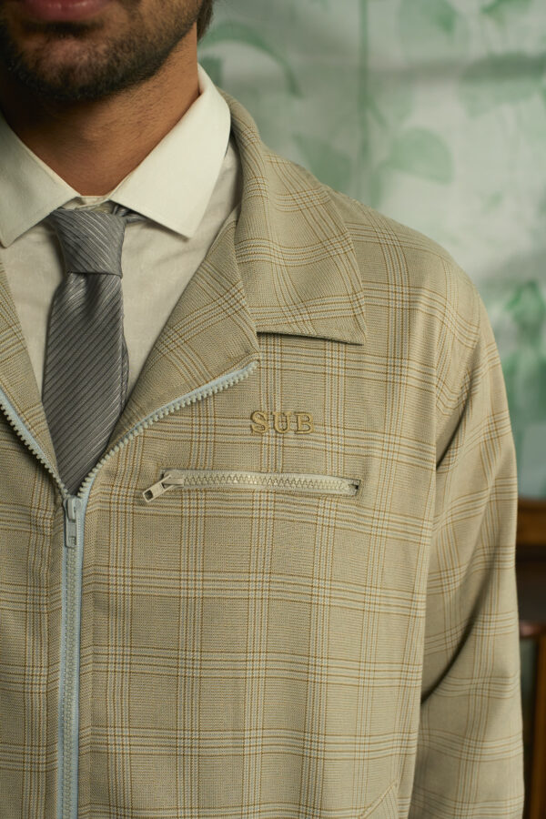 TARTAN PLAID JACKET XADREZ