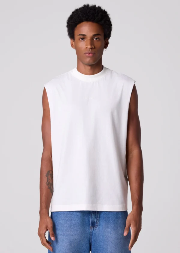 TANK TOP TURTLENECK SOLID