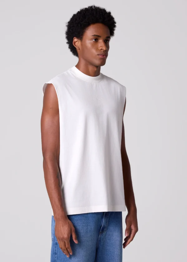 TANK TOP TURTLENECK SOLID