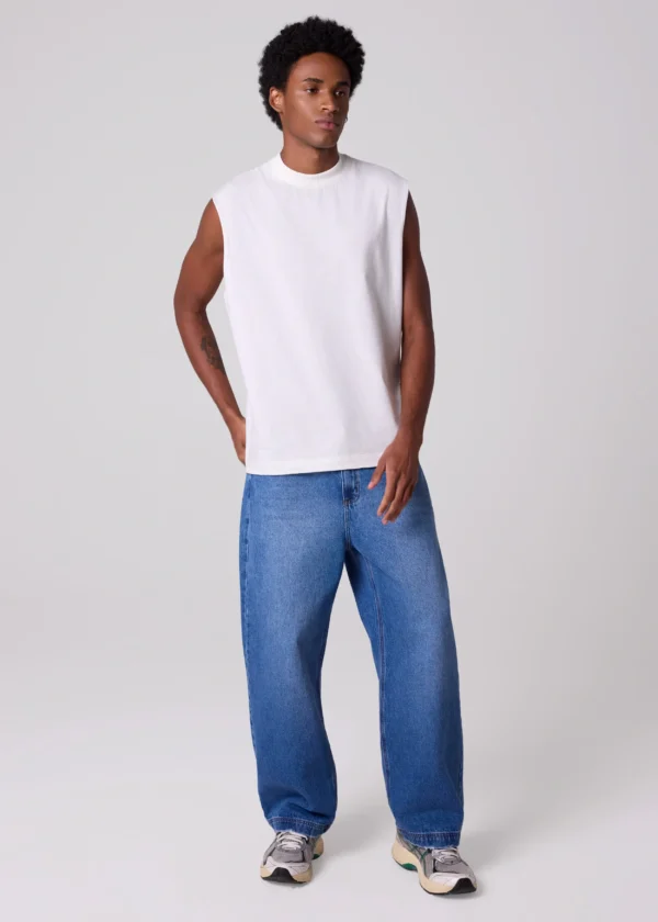 TANK TOP TURTLENECK SOLID