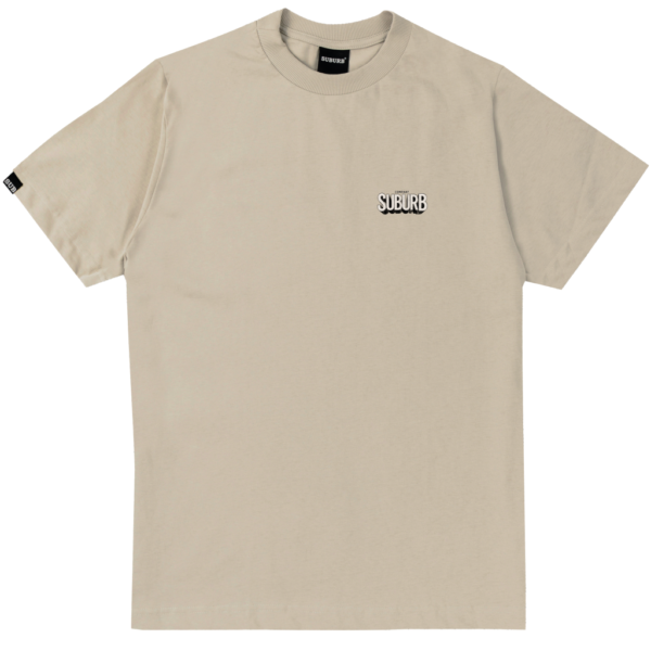 SUB S1 26 - 01020588 BEGE FRENTE CAMISETA SUBURB SHADOW BEGE