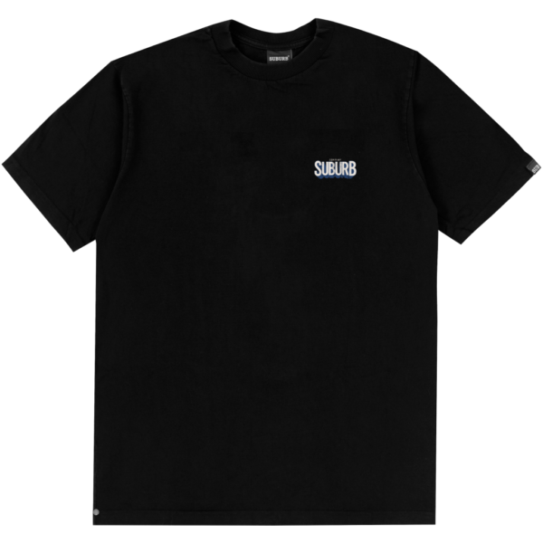 SUB S1 26 - 01020588 PRETO FRENTE CAMISETA SUBURB SHADOW PRETO