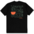 CAMISETA SUBURB FLOWERS PRETA