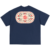 CAMISETA BOXY AQUARELA AZUL MARINHO