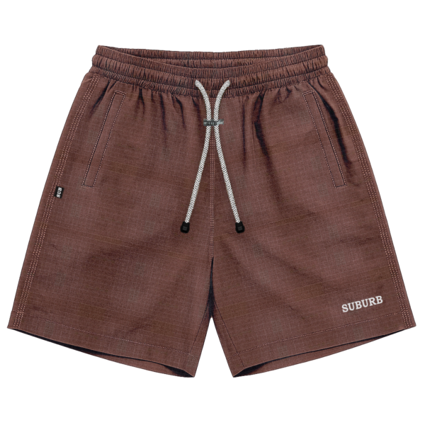 SUB S1 26 - 10025006 MARROM FRENTE SHORT HYBRID STANDART MARROM