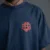 CAMISETA BOXY AQUARELA AZUL MARINHO