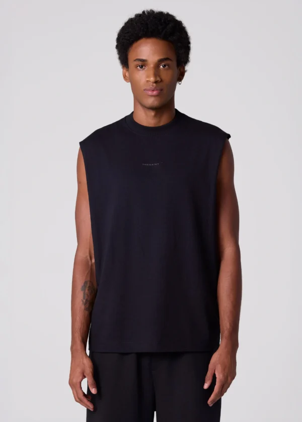 TANK TOP TURTLENECK SOLID