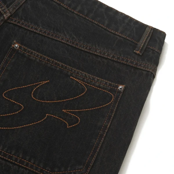 CALÇA JEANS CLÁSSICA PRETA
