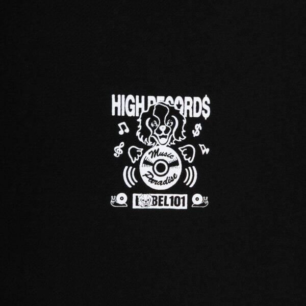 RECORDS TEE BLACK