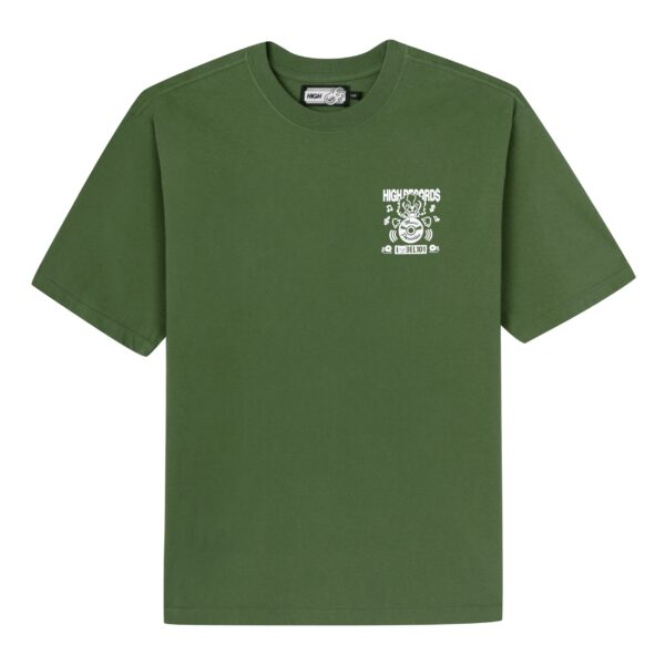 RECORDS TEE GREEN