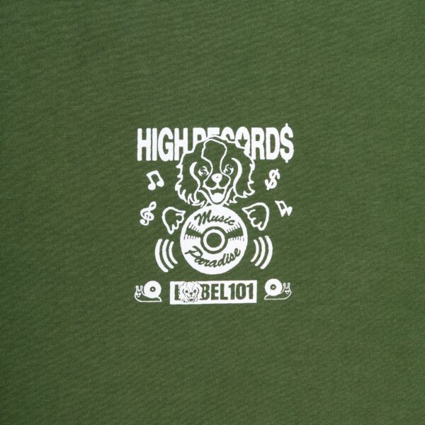 RECORDS TEE GREEN