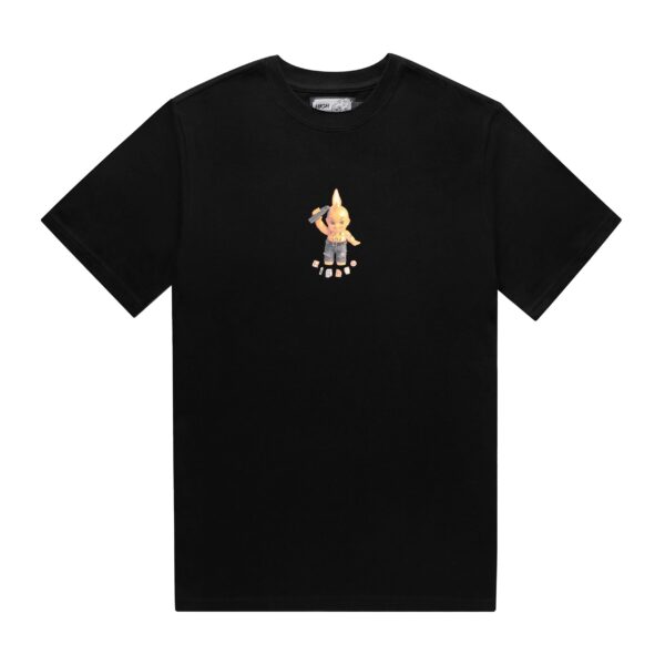 CANDLE BABY TEE BLACK