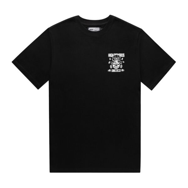 RECORDS TEE BLACK