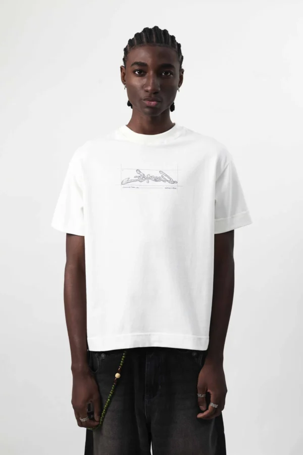 CAMISETA CROQUI OFF WHITE