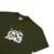 T-SHIRT CLASS "WHITE-OUT SCRIBBLE" GREEN