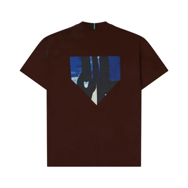 22622_2 T-SHIRT CLASS "PIPA BLUES" BROWN