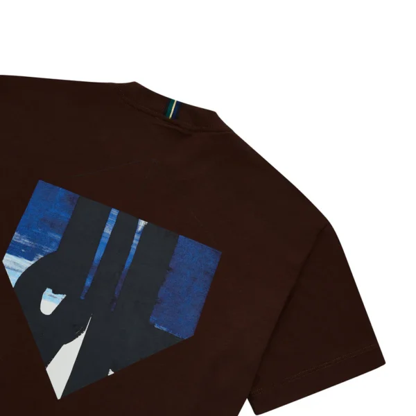 T-SHIRT CLASS "PIPA BLUES" BROWN