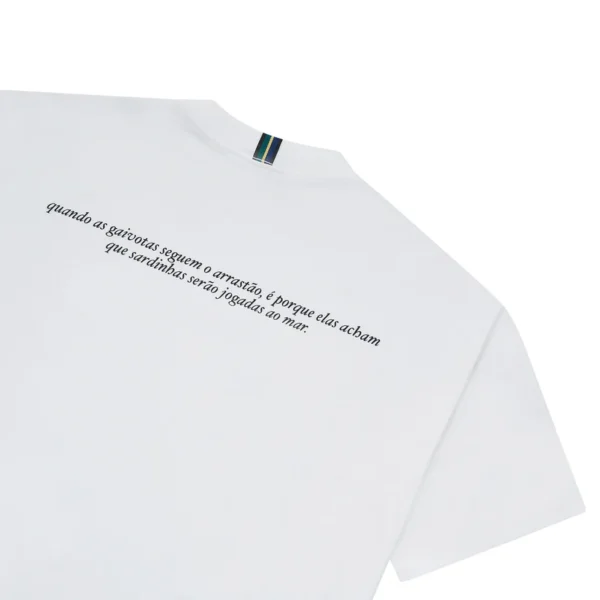 T-SHIRT CLASS "CANTONA" OFF-WHITE
