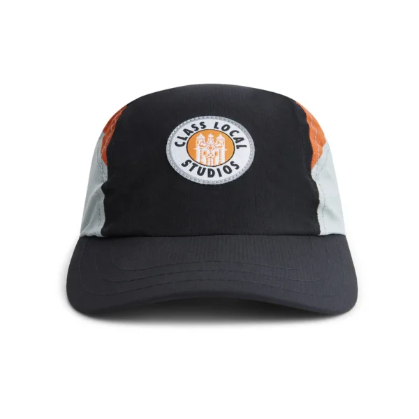 3 PANEL SPORT HAT CLASS "AOK" BLACK/HAZELNUT