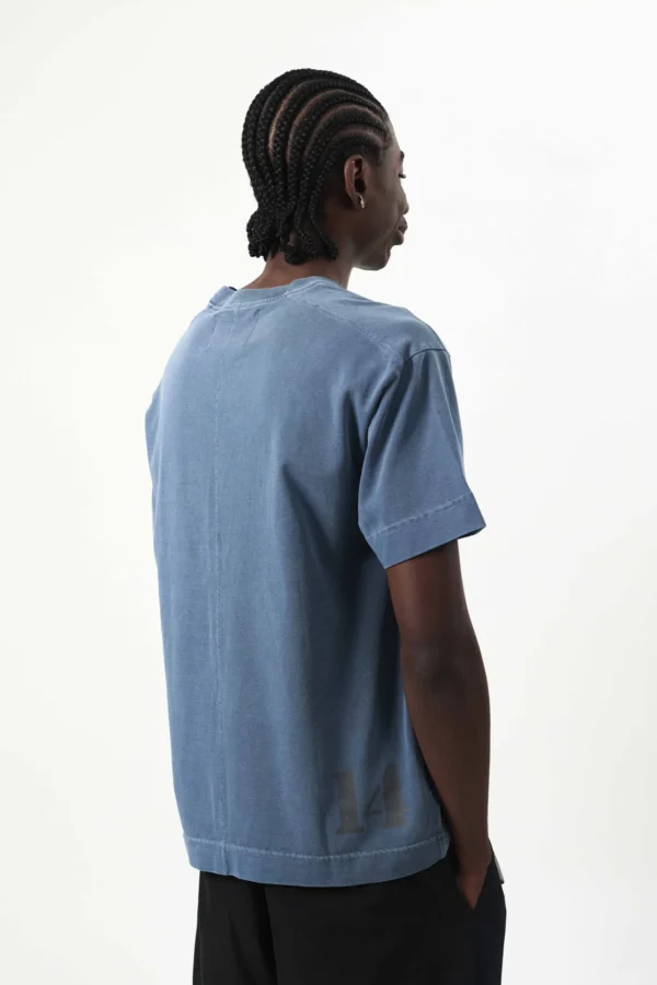 CAMISETA BRASAO AZUL ESTONADA