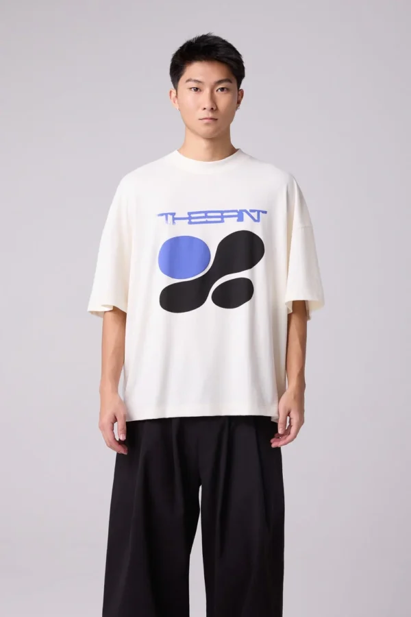 T-SHIRT BOXY THE BUBBLES BLUR