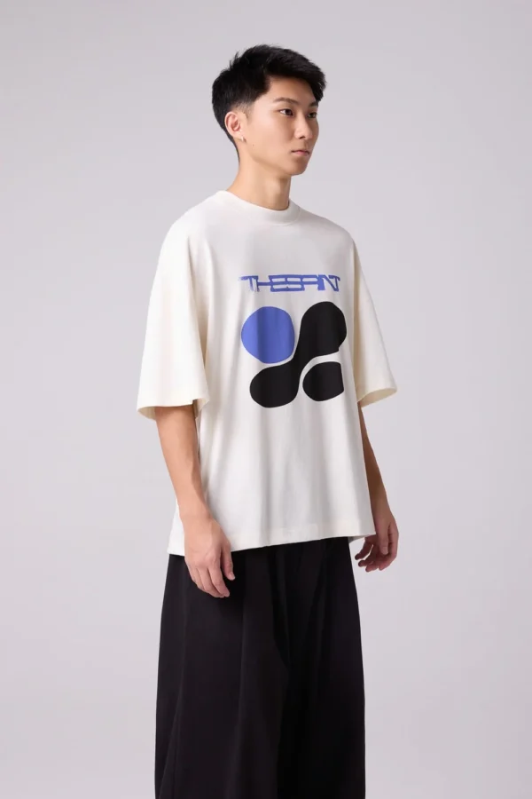 T-SHIRT BOXY THE BUBBLES BLUR