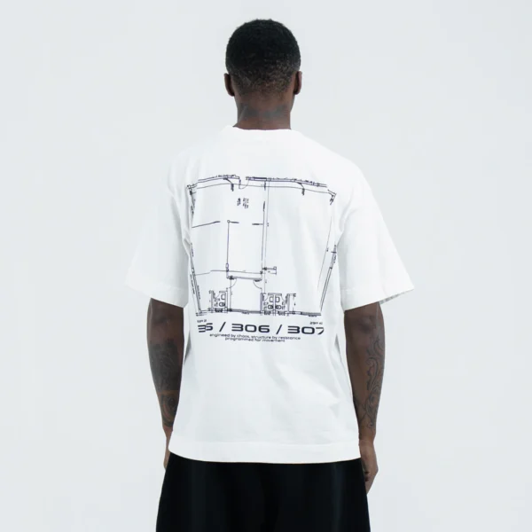 305 HEADQUARTES OFFWHITE TEE