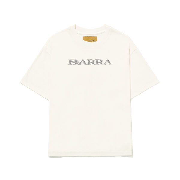 CAMISETA BARRA LOGO REMIX OFF WHITE