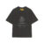 CAMISETA BRASAO PRETA ESTONADA