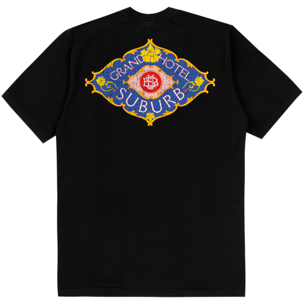 SUB S2 26 - 01020598 PRETO COSTAS CAMISETA REGULAR GRAND HOTEL PRETO