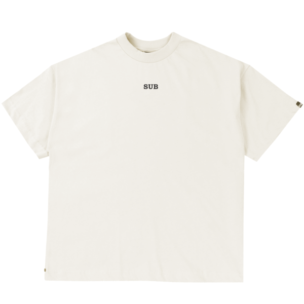 SUB S2 26 - 01020604 OFF FRENTE (1) CAMISETA BOXY CORE LOGO OFF WHITE