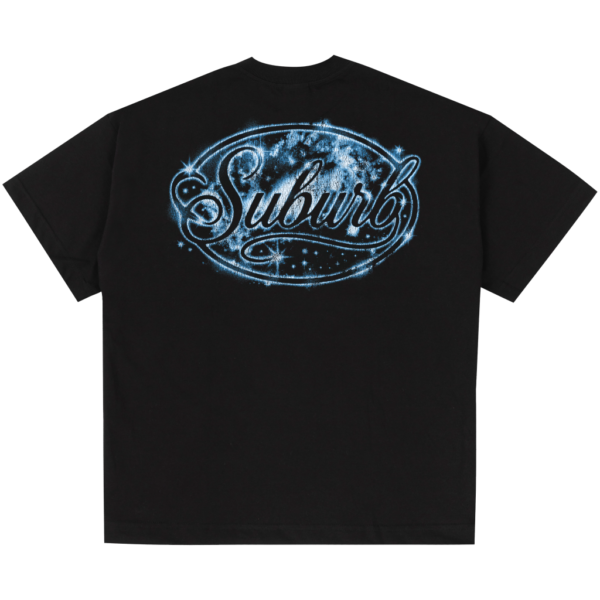 SUB S2 26 - 01020607 PRETO COSTAS CAMISETA BOXY GALAXY PRETO