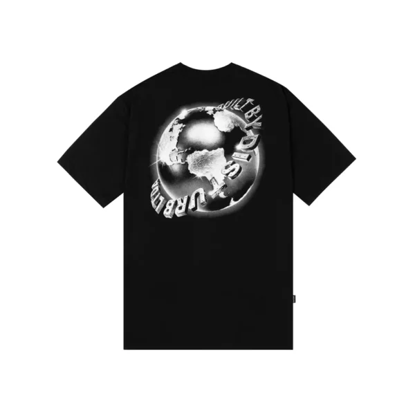 T-shirtBuiltbyDisturbPretaCostas T-SHIRT BUILT BY DISTURB PRETO