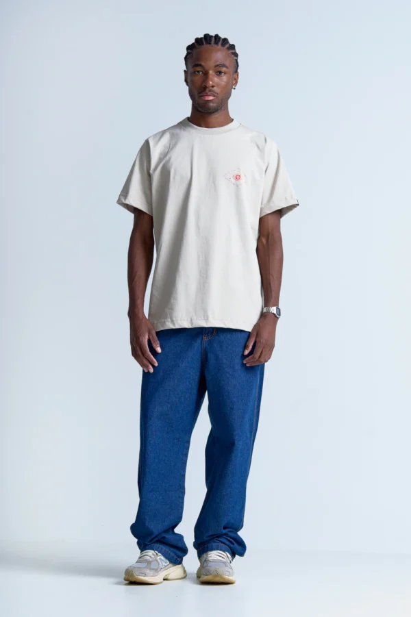 CAMISETA REGULAR GRAND HOTEL BEGE