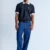 CALÇA JEANS MONOGRAMA