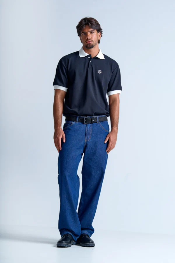 CALÇA JEANS MONOGRAMA