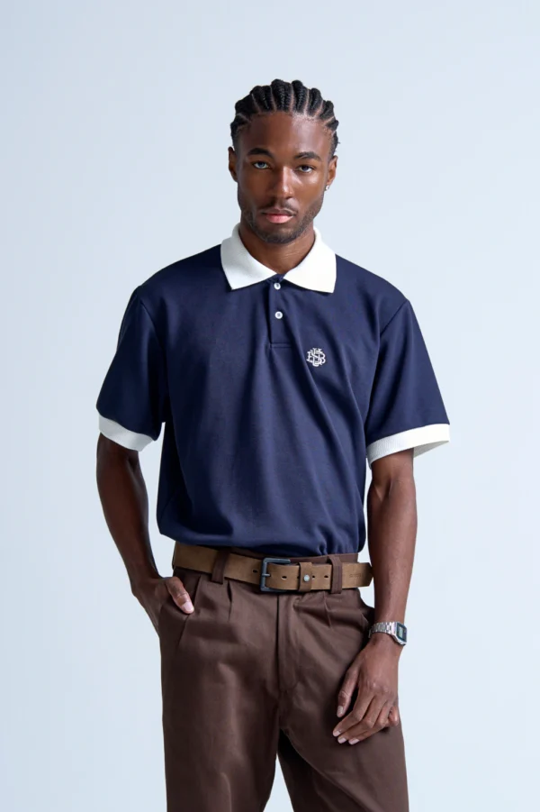 REGULAR POLO DUO AZUL MARINHO