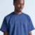 CAMISETA REGULAR EMBROIDERY AZUL