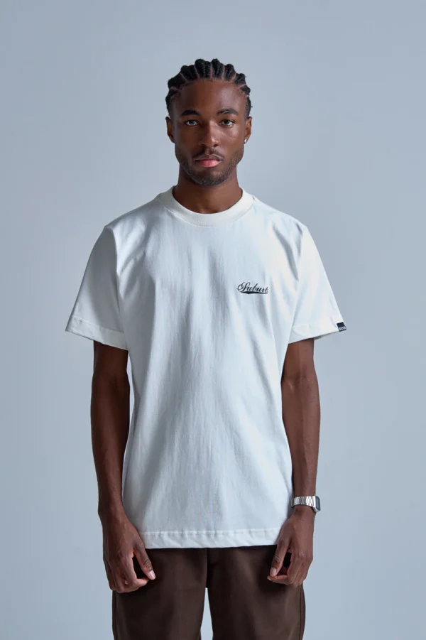 CAMISETA REGULAR BRASÃO OFF WHITE